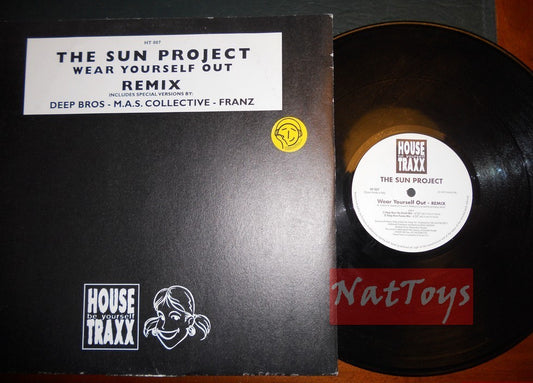 12" 33 GIRI The Sun Project WEAR YOURSELF OUT - REMIX (Italy 1997, HT 007) EX/EX