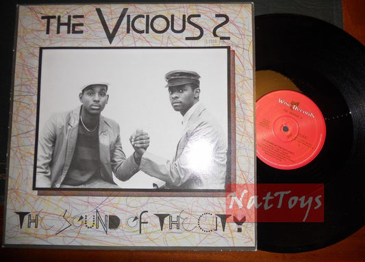 12" 33 GIRI The Vicious 2 THE SOUND OF THE CITY (Italy 1988, MSWISE 076) - EX/EX