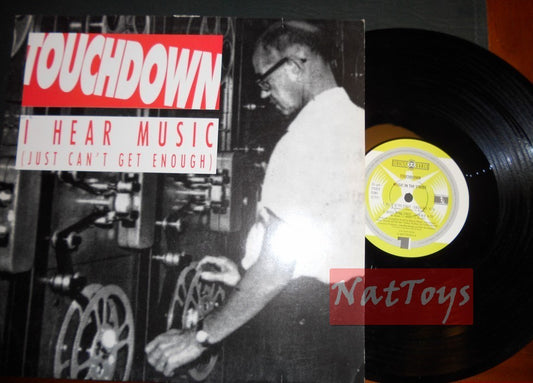 12" 33 GIRI Touchdown MUSIC IN THE STREET/I HEAR MUSIC (Germany 1991) - NM/NM