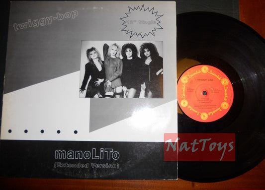 12" 33 GIRI Twiggy Bop MANOLITO (Italy, DISCOCLUB CLUB 3142) - EX/EX