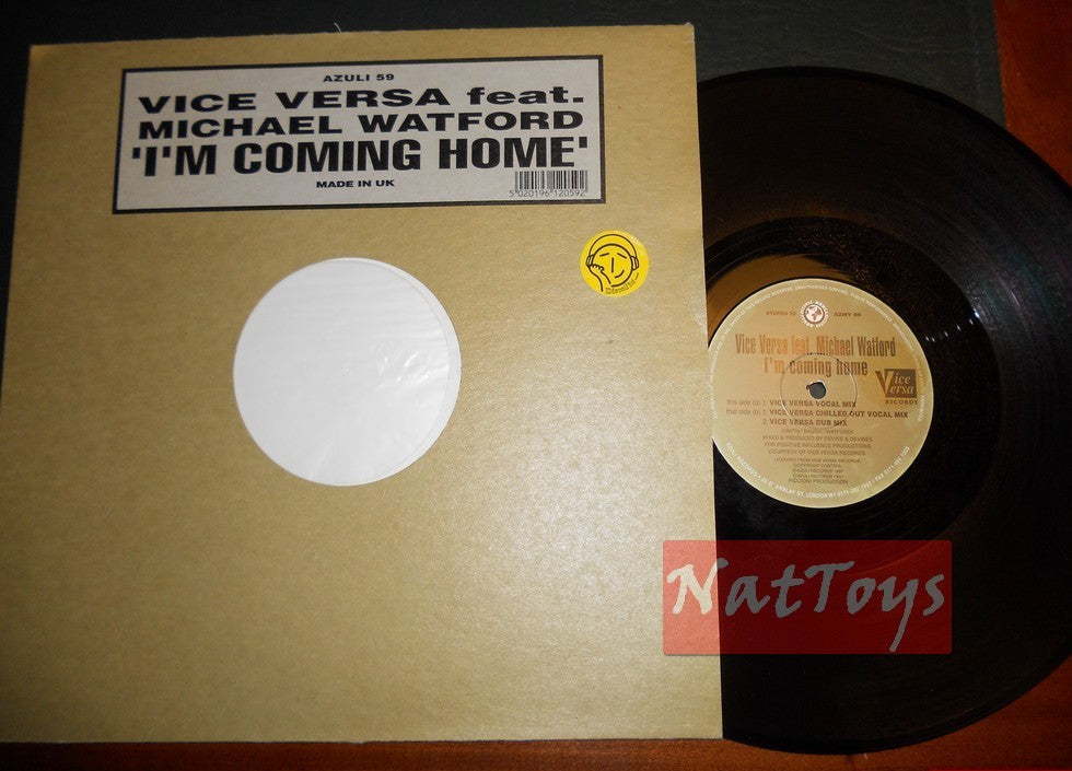 12" 33 GIRI Vice Versa featuring Michael Watford I'M COMING HOME U.K. 1997 NM/NM