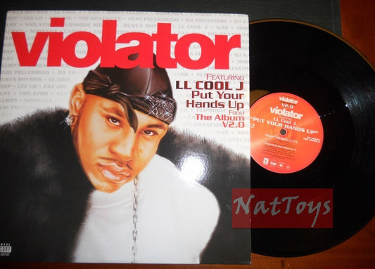 12" 33 GIRI Violator featuring LL Cool J PUT YOUR HANDS UP (U.S.A. 2001) - NM/NM