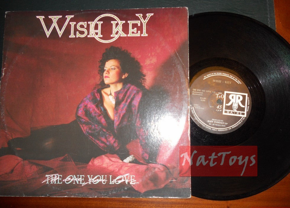 12" 33 GIRI Wish-Key THE ONE YOU LOVE (Italy 1986, RA-RE 01586) - VG/VG