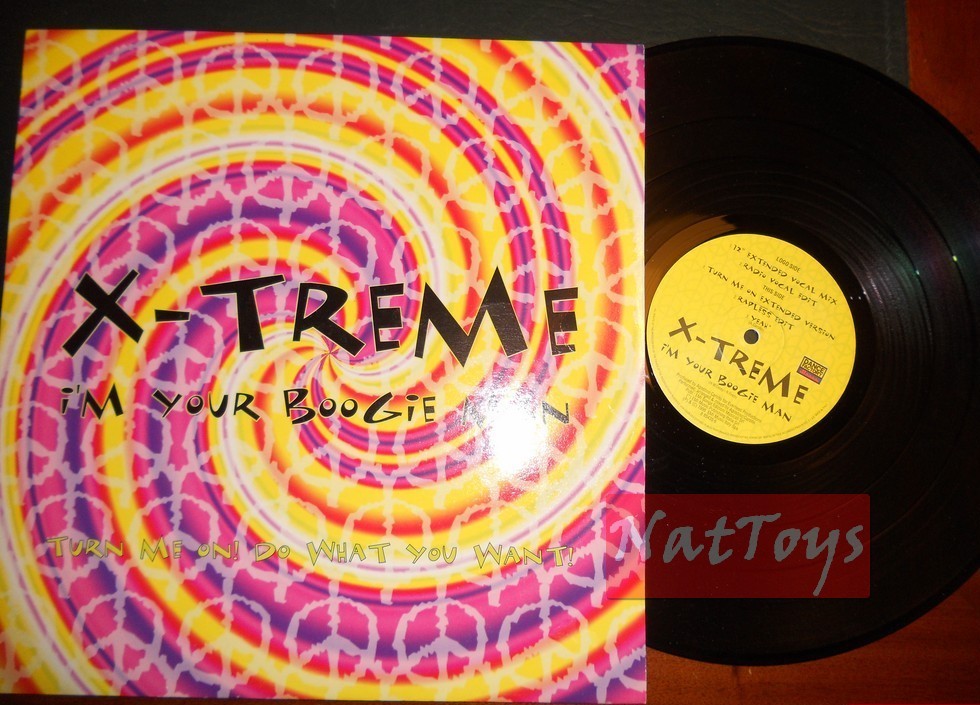 12" 33 RPM X-Treme I'M YOUR BOOGIE MAN (Italy 1998, EMI/DANCE FACTORY) - NM/NM