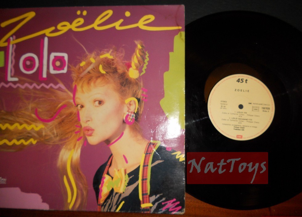 12" 33 GIRI Zoelie LOLO (France 1987, EMI 1567926) - EX/EX