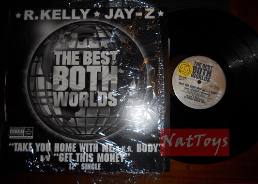 12" 33 R. Kelly &amp; Jay Z TAKE YOU HOME WITH ME AKA BODY/GET THIS MONEY NM/NM