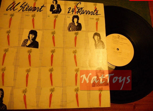 12" LP 33 GIRI Al Stewart 24 P CARROTS (Italy 1980, RCA) contains EX/NM insert