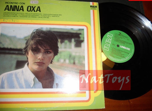 12" LP 33 RPM Anna Oxa MEETING WITH ANNA OXA (Italy 1982, NL 33316) - EX/EX