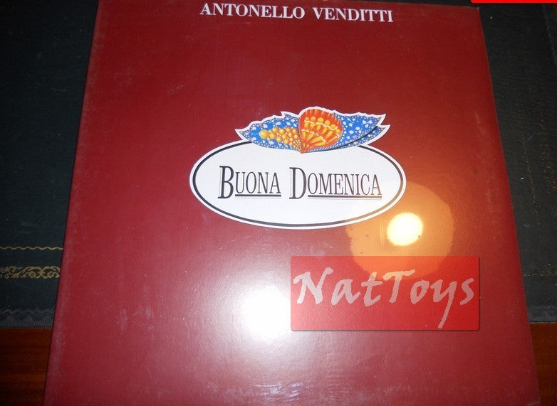 12" LP 33 RPM Antonello Venditti HAPPY SUNDAY 1979 brown ap. cover - NEW