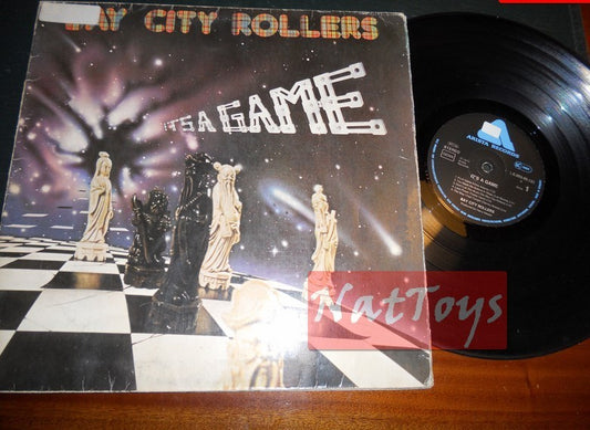 12" LP 33 RPM Bay City Rollers IT'S A GAME (Germany 1977, Arista) - VG/VG