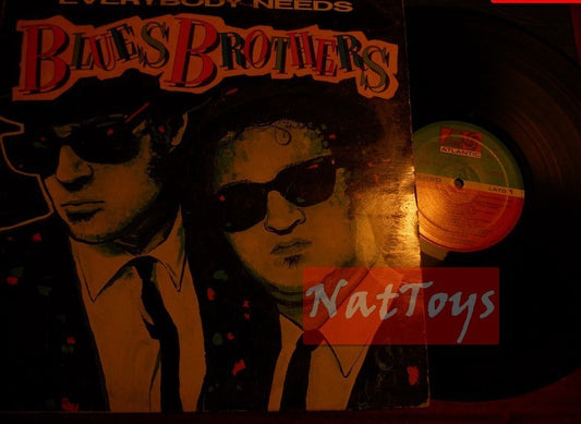 12" LP 33 RPM Blues Brothers EVERYBODY NEEDS BLUES BROTHERS 1988 - VG/VG