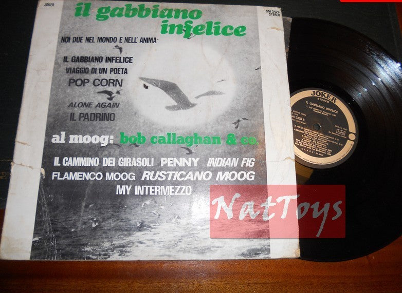 12" LP 33 GIRI Bob Callaghan &amp; Co. IL GAGBIANO INFELICE (1972, SM 3426) - G/VG