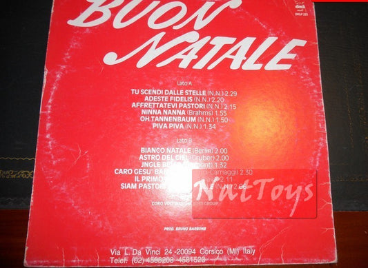 12" LP 33 GIRI Boys Group BUON NATALE (Italy, Duck Records DKLP 221) - EX/EX