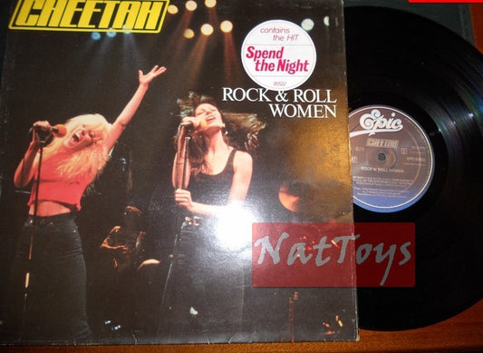 12" LP 33 GIRI Cheetah ROCK &amp; ROLL WOMEN (Italy 1981, EPB 85522) - EX/NM