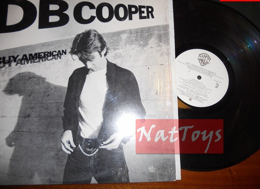 12" LP 33 RPM DB Cooper BUY AMERICAN (USA 1980, Warner Bros. ) - NM/VG