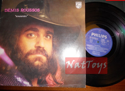 12" LP 33 RPM Demis Roussos SOUVENIRS (Italy 1975, Philips 6325 201) - EX/EX