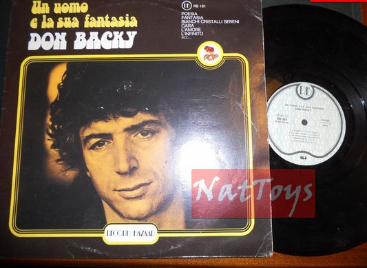 12" LP 33 GIRI Don Backy A MAN AND HIS FANTASY (Italy 1978, RB 161) - EX/EX