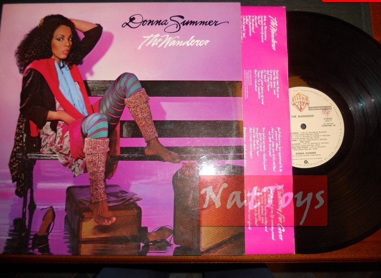 12" LP 33 RPM Donna Summer THE WANDERER (Italy 1980, Warner Bros.) - EX/EX