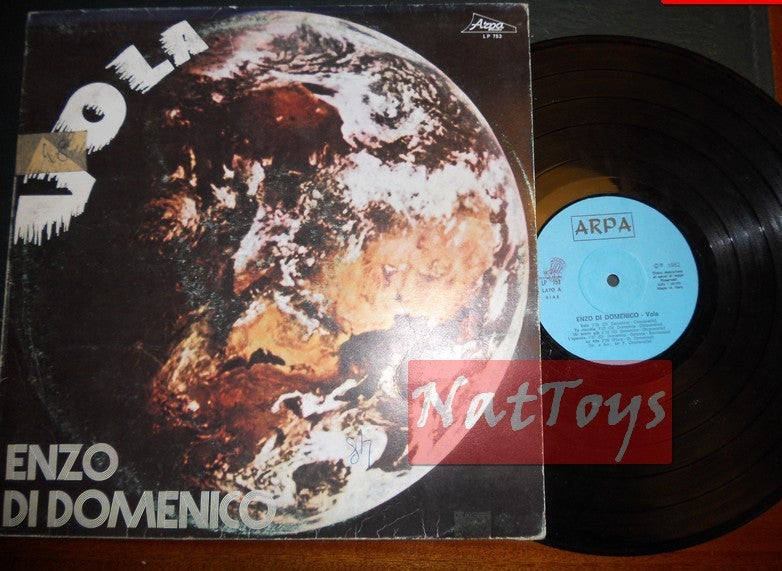 12" LP 33 GIRI Enzo Di Domenico VOLA (Italy 1982, Arpa Record LP 753) - VG/VG