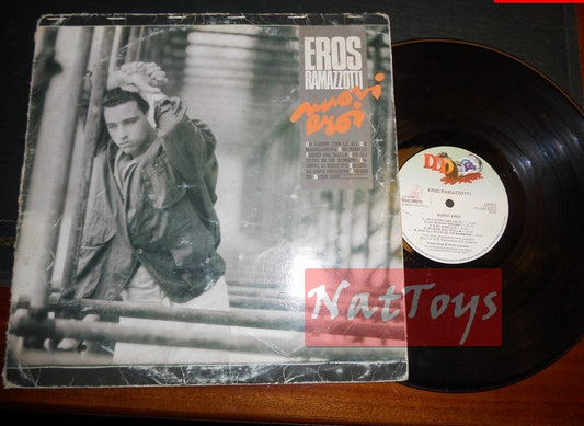 12" LP 33 RPM Eros Ramazzotti NUOVI EROI (Italy 1986, DDD 26979) - VG/VG