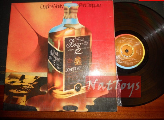 12" LP 33 RPM Fred Bongusto DOPPIO WHISKEY (Italy 1974, RDZ-ST S 14239) - EX/EX