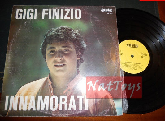 12" LP 33 RPM Gigi Fizio INAMORATI (Italy 1983, Visco Disc VS 7024) - EX/EX