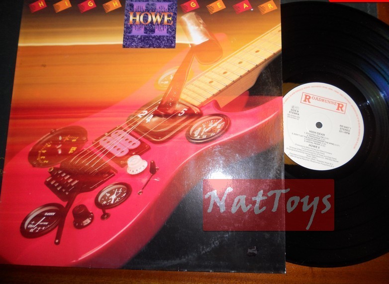 12" LP 33 RPM Howe II HIGH GEAR (Holland 1989, Roadrunner RR 9467 1) - NM/NM