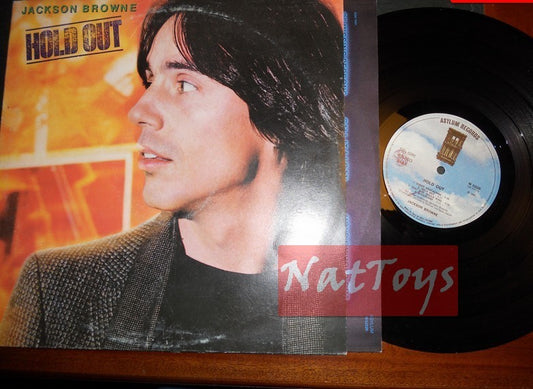 12" LP 33 GIRI Jackson Browne HOLD OUT (Italy 1980, Asylum W 52226) - EX/EX