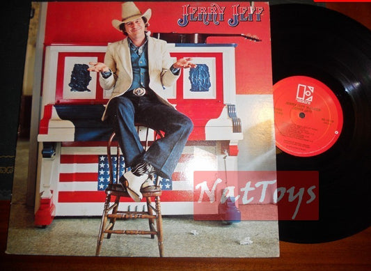 12" LP 33 RPM Jerry Jeff Walker JERRY JEFF (USA 1978 Elektra) +ap.cop. EX/EX