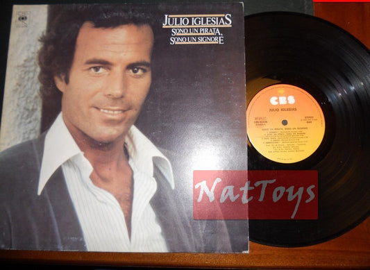 12" LP 33 RPM Julio Iglesias I AM A PIRATE, I AM A LORD 1978 CBS - EX/EX