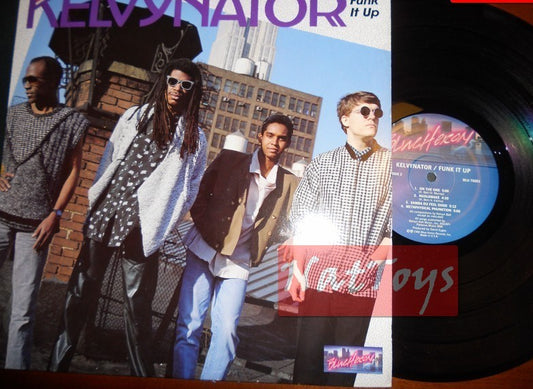 12" LP 33 RPM Kelvynator FUNK IT UP (USA 1986, Blue Heron BLU 70201) - NM/NM