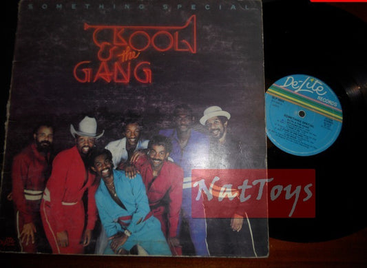 12" LP 33 GIRI Kool &amp; The Gang SOMETHING SPECIAL Italy 1981 +opening cover VG/VG