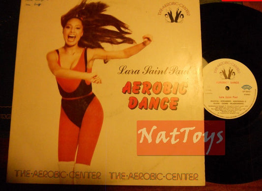 12" LP 33 RPM Lara Saint Paul AEROBIC DANCE Italy 1982, Lasapa +apr.cop. EX/EX