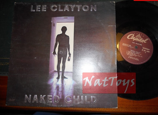 12" LP 33 GIRI Lee Clayton NAKED CHILD (Italy 1979, EMI/Capitol 3C) - VG/EX