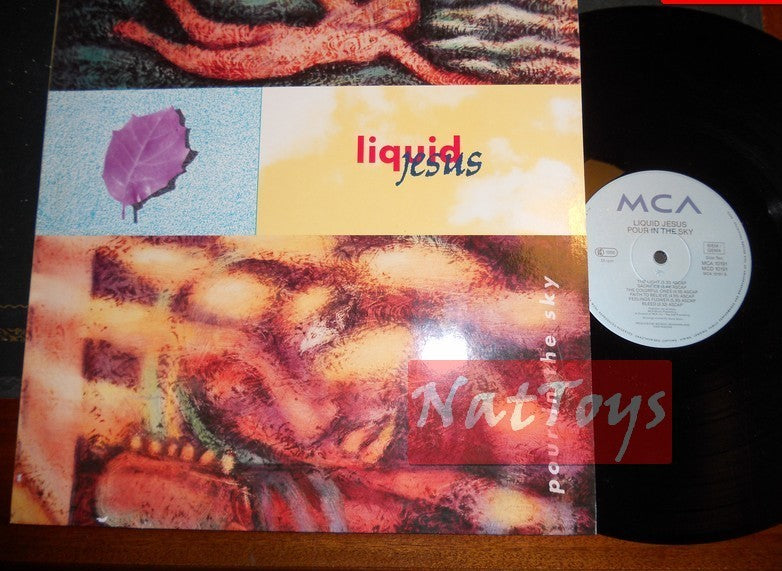 12" LP 33 RPM Liquid Jesus POOR IN THE SKY (Germany 1991, MCA Records) - EX/NM