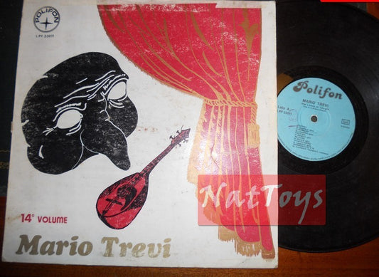 12" LP 33 RPM Mario Trevi 14 VOLUME (Italy 1981, Polifon LPF 33011) - VG/VG