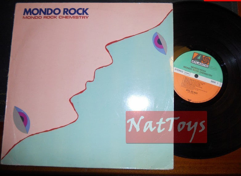 12" LP 33 RPM Mondo Rock MONDO ROCK CHEMISTRY Germany 1982, Atlantic - VG/VG