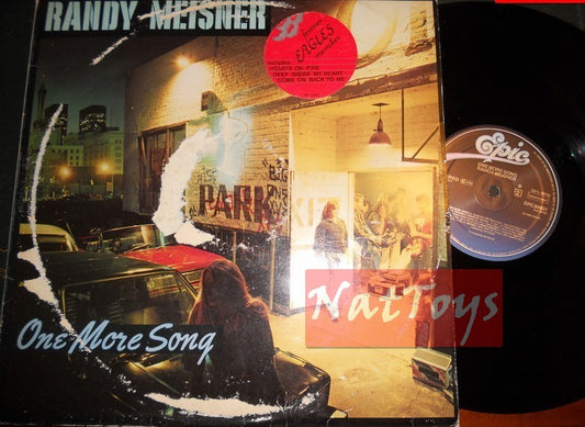 12" LP 33 RPM Randy Meisner ONE MORE SONG (Holland 1980, Epic EPC 84531) - G/NM