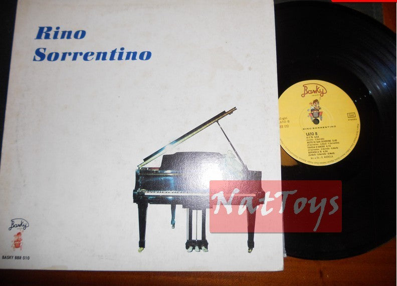 12" LP 33 RPM Rino Sorrentino RINO SORRENTINO (Italy, Basky BBR 010) - EX/NM