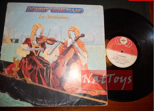 12" LP 33 GIRI Rondo Veneziano LA SERENISSIMA (Italy 1981, Baby Records) VG/VG