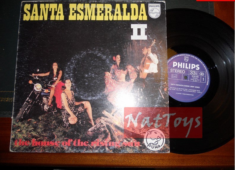 12" LP 33 RPM Santa Esmeralda II: THE HOUSE OF THE RISING SUN 1977 - VG/EX