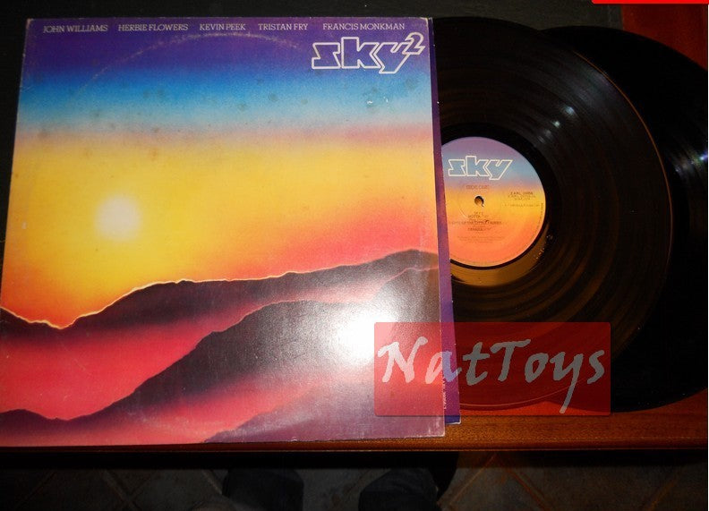 12" LP 33 GIRI Sky SKY 2 (Italy 1980, Ariola 2 ARL 39056) 2 LPs + cover EX/EX/EX