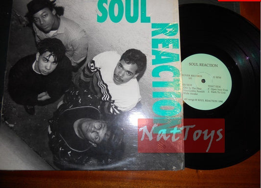 12" LP 33 RPM Soul Reaction SOUL REACTION (USA 1990) - NM/NM