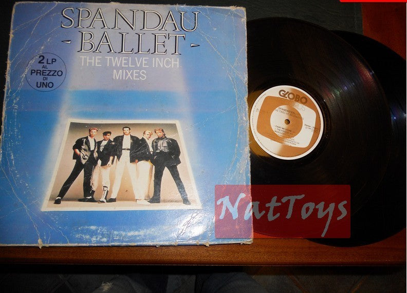 12" LP 33 GIRI Spandau Ballet THE TWELVE INCH MIXES (Italy 1986) 2 LP G/VG/VG