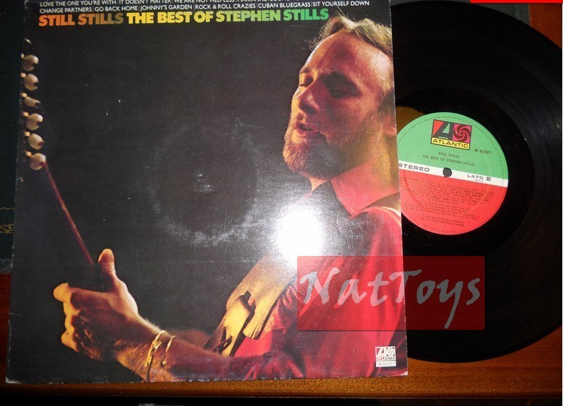 12" LP 33 GIRI Stephen Stills THE BEST OF STEPHEN STILLS (Italy 1976) - EX/NM