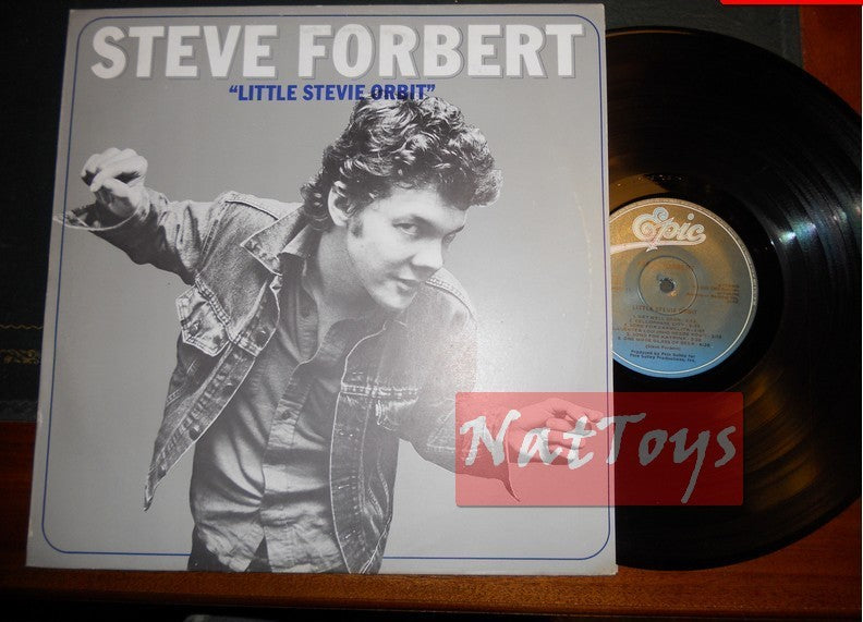 12" LP 33 GIRI Steve Forbert LITTLE STEVIE ORBIT (Italy 1980) - EX/EX