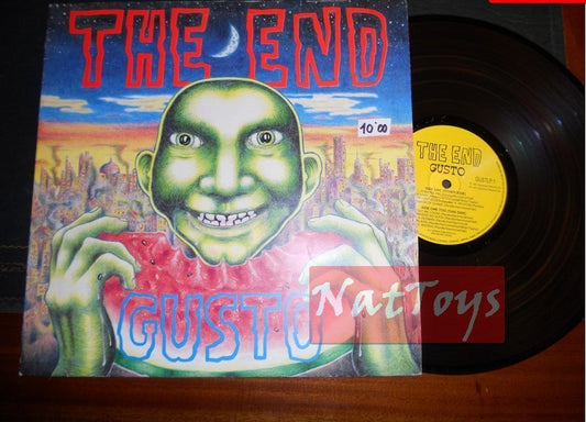 12" LP 33 RPM The End GUSTO (UK 1991, Mad Moon GUST LP 1) - EX/NM