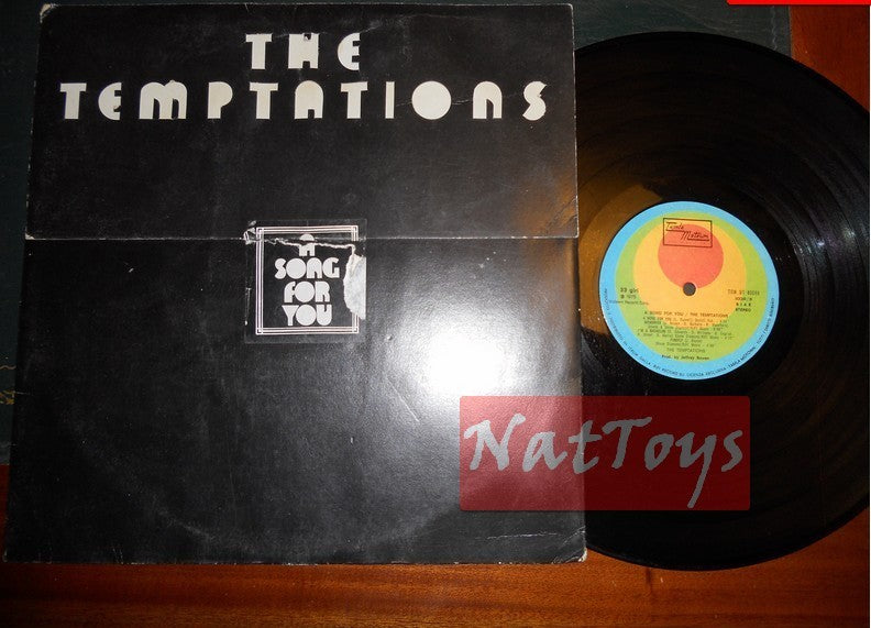 12" LP 33 GIRI The Temptation A SONG FOR YOU (Italy 1975) + ap. cover VG/VG