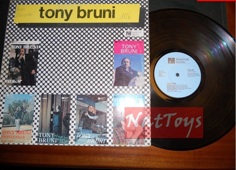 12" LP 33 GIRI Tony Bruni VOL. 23 (Italy 1984, Phonotype AZQ 40072) - EX/NM