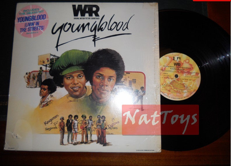 12" LP 33 GIRI War YOUNGBLOOD (USA 1978) [soundtrack] - EX/NM